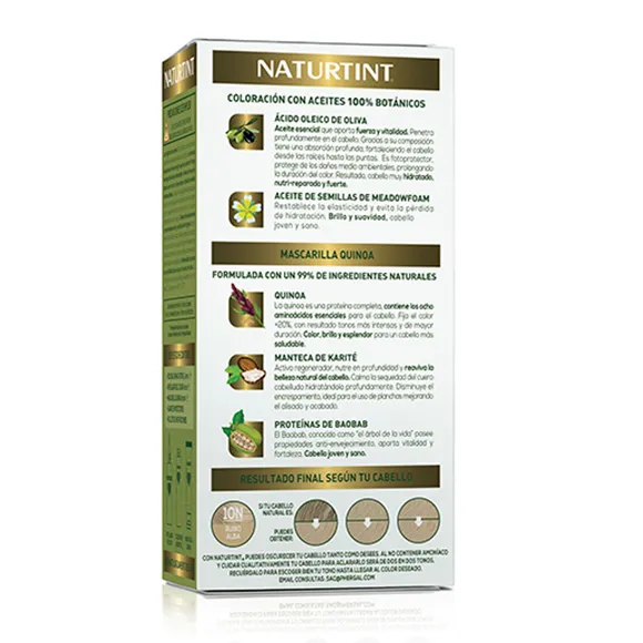 NATURTINT TINTE PERMANENTE COLORARIÓN SIN AMONIACO - Imagen 6